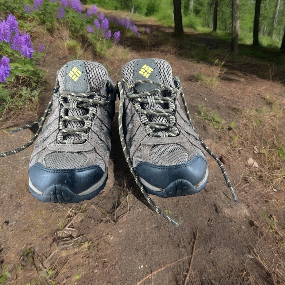 Columbia Redmond Low Waterproof Omni-Grip Techlite Hiking Shoes BL3947-227 Sz 7
